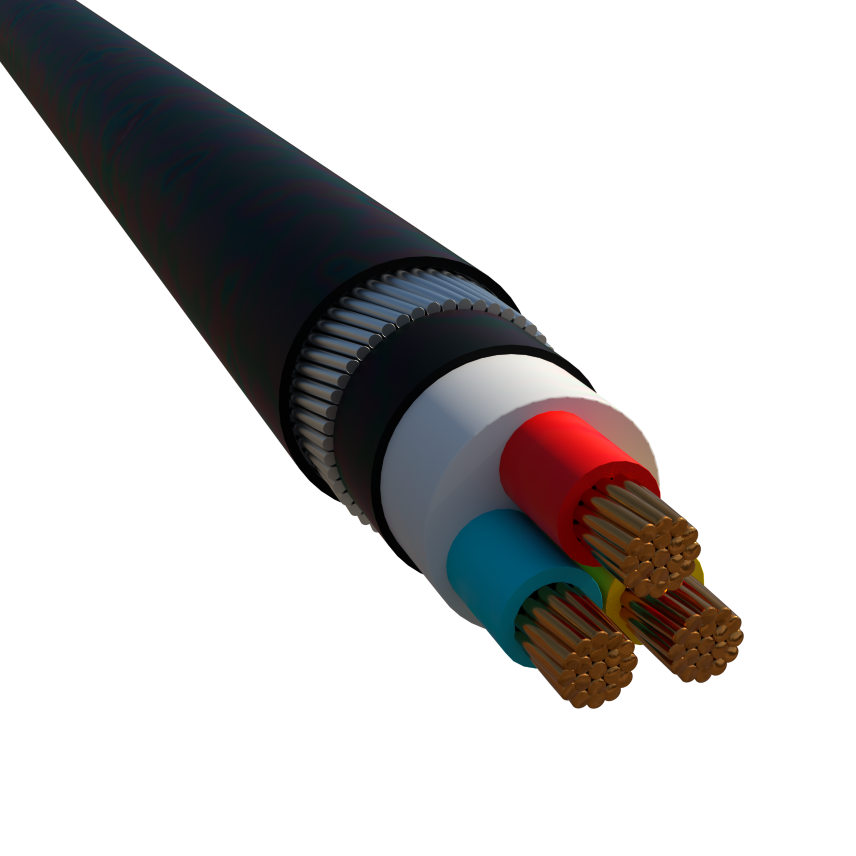 Nexans 3 Core Xlpe Swa Pvc Sheathed Cables As Per Iec 1