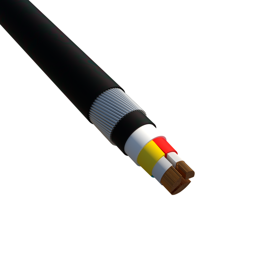 3-CORE XLPE,SWA,PVC SHEATHED CABLES AS PER QCS 2014