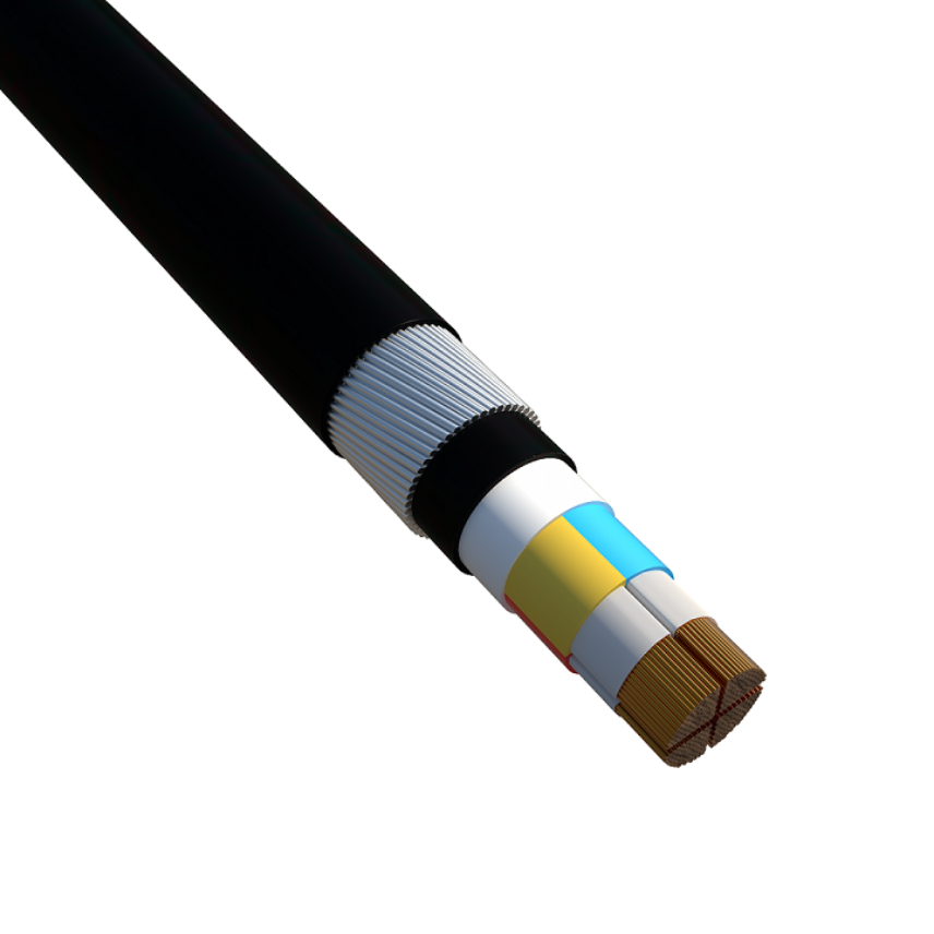 ALSECURE PLUS® NX400 LV, 4 CORE CU/MICA/XLPE/SWA/HFFR 0.6/1kV Conforming to BS 7846